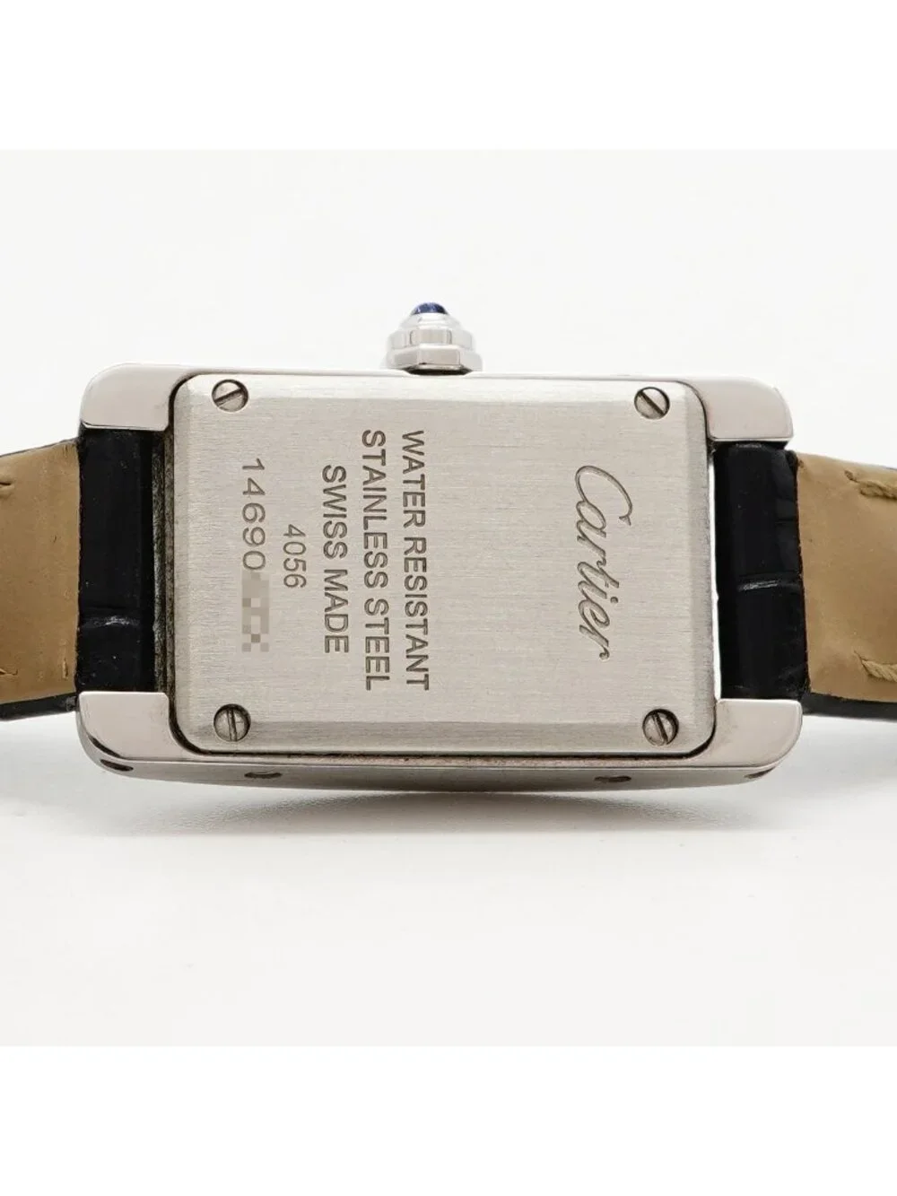 Cartier Tank American Mini Silver Dial Watch
